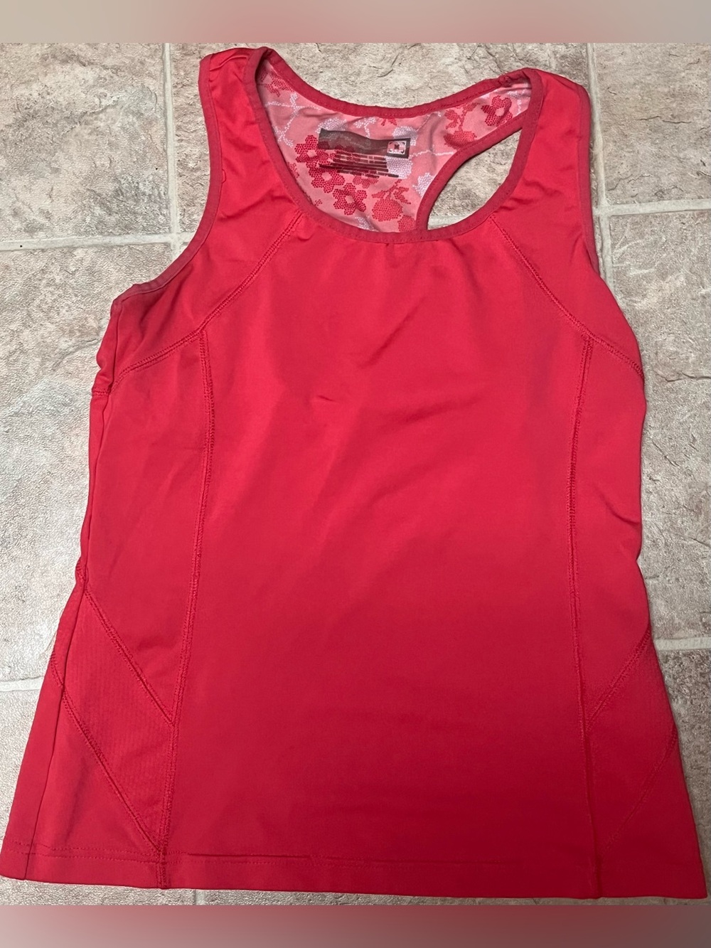 Women’s Red Racerback Active Tank Top